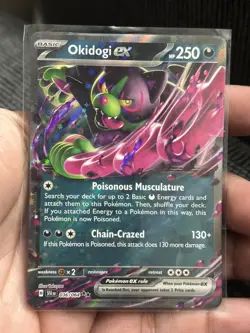Pokemon Scarlet & Violet Shrouded Fable OKIDOGI EX 036/064 NM - Image 1