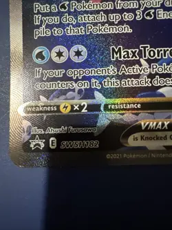 Vaporeon VMAX SWSH182 ALT ART Jumbo Cards Holo POKEMON NM!!! Fast Shipping - Image 4