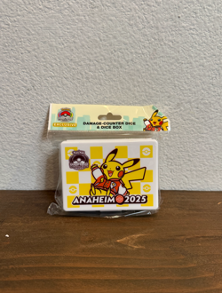 Pokemon Damage Counter Dice & Dice Box Sealed 2025 World Championships Anaheim - Image 1