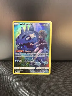 Wishiwashi 240/236 Cosmic Eclipse Full Art Secret Rare Holo Pokemon TCG. NM Mint - Image 1