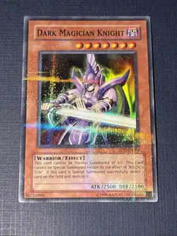 Yugioh Dark Magician Knight ROD-EN001 Parallel Super Rare LP - Image 1