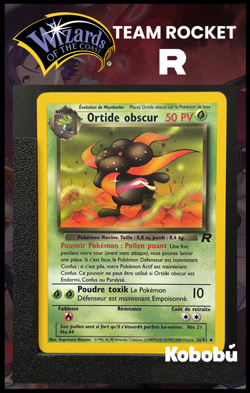 Carte Pokemon Ortide Obscur 36/82 Edition 2 Team Rocket Wizards 3 - Image 1