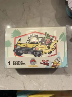 Pokemon World Championship 2025 Anaheim - Pikachu Double Deck Box Exclusive - Image 1