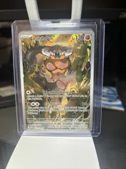 Landorus 131/086 Pokemon TCG ENGLISH ILLUSTRATION RARE - S&V BLACK BOLT (NM) - Image 1