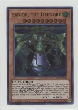Sadion the Timelord 1st Ed. YuGiOh Battles of Legends: Light's Revenge - Image 1