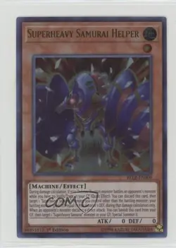 Superheavy Samurai Helper 1st Ed. YuGiOh Battles of Legends: Light's Revenge - Image 1