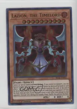 Lazion the Timelord 1st Ed. YuGiOh Battles of Legends: Light's Revenge - Image 1