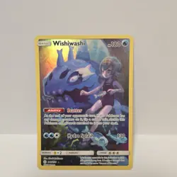 Pokemon TCG Wishiwashi Holo Secret Rare Card Sun & Moon Cosmic Eclipse Lp+ - Image 1