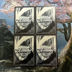 Weiss Schwarz CLANNAD Girl of the End World 4 Card Set Normal & Holo - Image 2