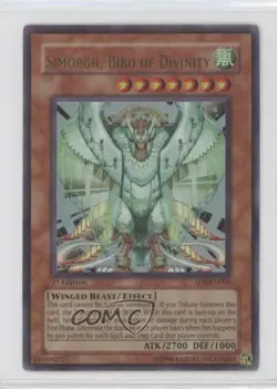 Simorgh Bird of Divinity 1st Ed. YuGiOh Lord the Storm Structure Deck 2006 u3f - Image 1