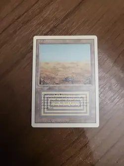 Scrubland Revised Edition Regular MTG NM - Image 1