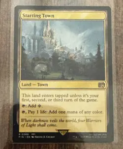 Starting Town R 0289 Non-Foil Final Fantasy FIN MTG - Image 1