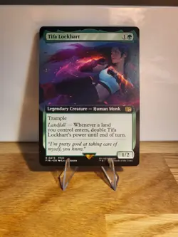 Tifa Lockhart Extended Art 0473 Non-Foil Final Fantasy FIN MTG - Image 1