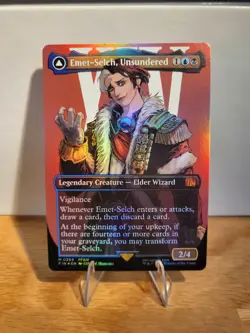 Emet-Selch, Unsundered Borderless M 0394 Foil Final Fantasy FIN MTG - Image 1
