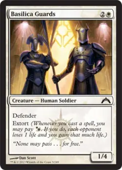 Basilica Guards - Light Play MTG Gatecrash - Image 1