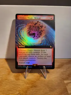 Ultimate Magic: Meteor (Extended Art) 0131 Foil Final Fantasy FIN MTG - Image 1