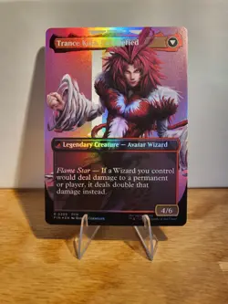 Kuja, Genome Sorcerer Borderless 0399 Foil Final Fantasy FIN MTG - Image 2