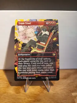 Triple Triad (Borderless) R 0340 Non Foil MTG Final Fantasy FIN - Image 1