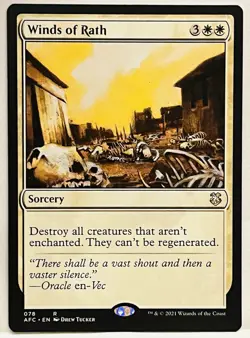 Winds of Rath -78-MTG- Commander: Adventures in the Forgotten Realms-Regular-LP - Image 1