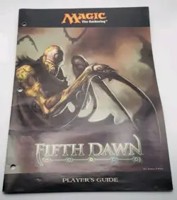 Fifth Dawn Player's Guide Magic the Gathering MTG Booklet Fatpack TCG 2004 - Image 1