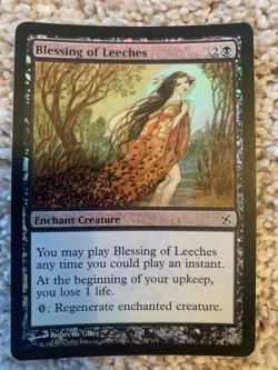 MTG Blessing of Leeches (Betrayers of Kamigawa) - Image 1