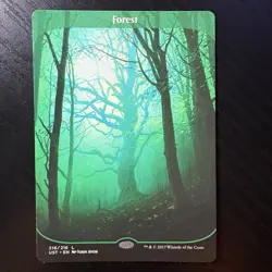 Forest Land Regular MTG Unstable #216 LP - Image 1