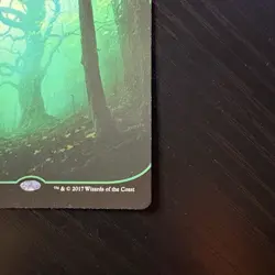 Forest Land Regular MTG Unstable #216 LP - Image 5