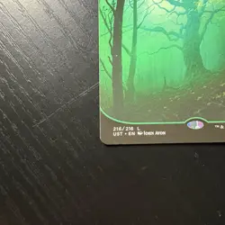 Forest Land Regular MTG Unstable #216 LP - Image 4