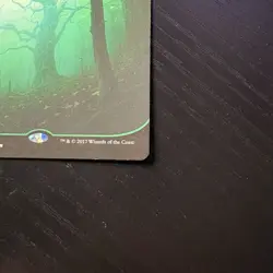 Forest Land Regular MTG Unstable #216 LP - Image 5