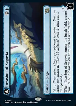 MTG Invasion of Segovia // Caetus, Sea Tyrant of Segovia [March of the Machine] - Image 1