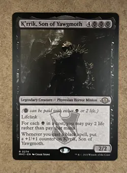 K'rrik, Son of Yawgmoth Modern Horizons 3 - NM MTG - Image 1