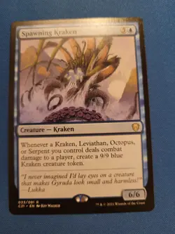 Spawning Kraken Commander 2021 NM Magic MTG - Image 1