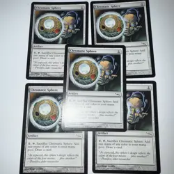 (5) Chromatic Sphere Mirrodin MTG - Image 1