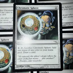 (5) Chromatic Sphere Mirrodin MTG - Image 2