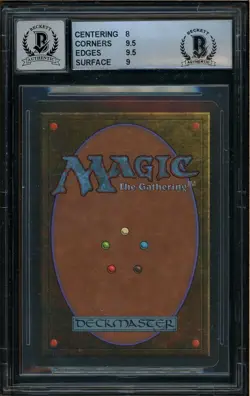 1995 MTG Chronicles #47 Fire Drake Christopher Rush Signed BGS 8.5 AUTO 9 - Image 2