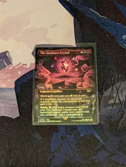 The Darkness Crystal #0335 (Borderless) (FOIL) Unplayed NM MTG Final Fantasy - Image 1