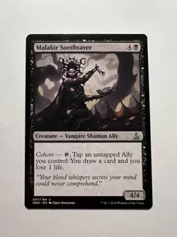 Malakir Soothsayer - MTG Oath of the Gatewatch - NM - Image 1
