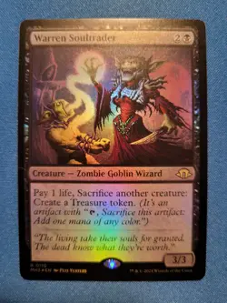 Warren Soultrader Modern Horizons 3 Foil NM Magic MTG - Image 1