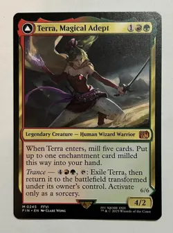 Terra, Magical Adept - Legendary Creature - MTG Final Fantasy (Regular) NM - Image 1