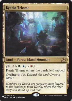 MTG Ketria Triome The List Reprints Regular - Image 1