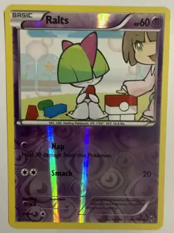 Ralts 68/162 Breakthrough Reverse Holo Pokemon TCG Card Near Mint - Image 1