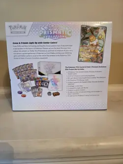 Pokemon TCG SV8.5 Prismatic Evolutions Elite Trainer Box Factory Sealed - Image 3
