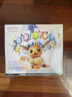 Pokemon TCG SV8.5 Prismatic Evolutions Elite Trainer Box Factory Sealed - Image 1
