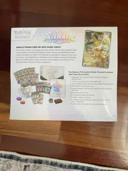 Pokemon TCG SV8.5 Prismatic Evolutions Elite Trainer Box Factory Sealed - Image 2