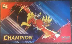 Play! Pokemon Ethan's Ho Oh League Cup Champion Playmat TCG Play Mat Brand New - Image 1