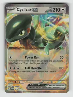 Pokemon - Cyclizar ex - 018 SV: Scarlet & Violet Promo Cards - Promo - NM - Image 1