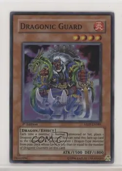 Dragonic Guard (Super Rare) 1st Ed. YuGiOh Absolute Powerforce #ABPF-EN085 u3f - Image 1