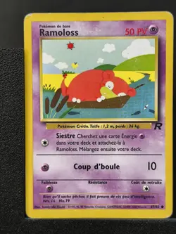 Carte Pokemon Ramoloss 67/82 Edition 2 Team Rocket Wizards 3 - Image 2