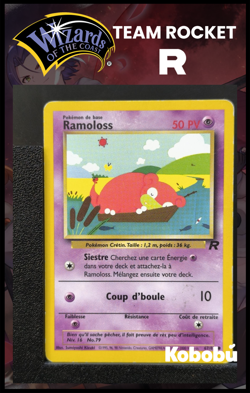 Carte Pokemon Ramoloss 67/82 Edition 2 Team Rocket Wizards 1 - Image 1