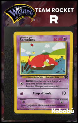 Carte Pokemon Ramoloss 67/82 Edition 2 Team Rocket Wizards 4 - Image 1